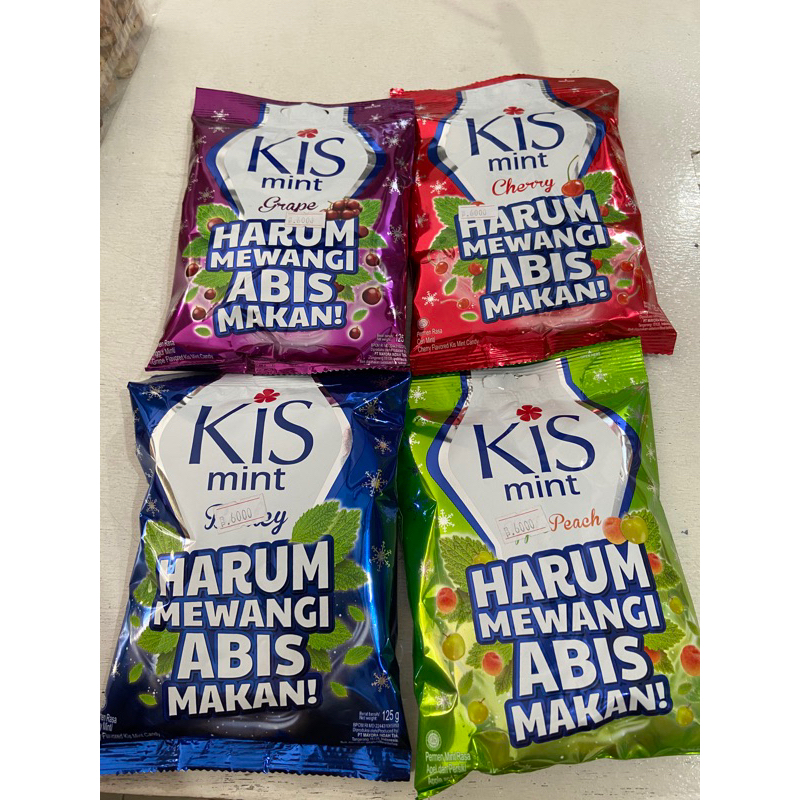 

Permen Kiss isi 125g bungkus