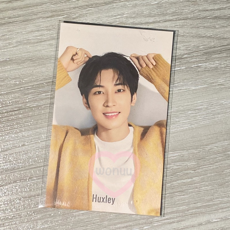 Photocard Wonwoo x Huxley Handcream