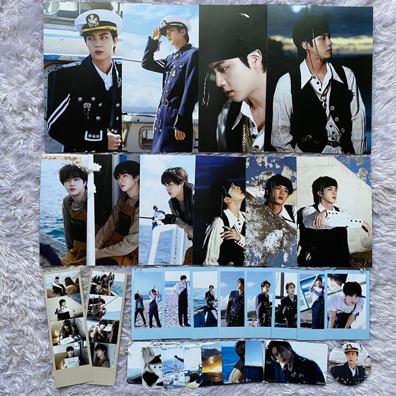 FANKIT BTS JIN ME MYSELF AND SEA (Special 8 Folio)