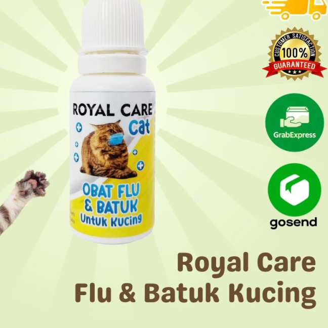 Obat Flu Tetes Kucing Royal Care Cat 10 ML