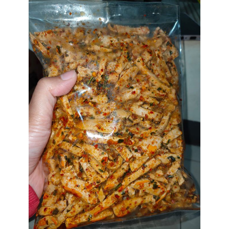 

basreng pedas daun jeruk 500gr Basreng sultan