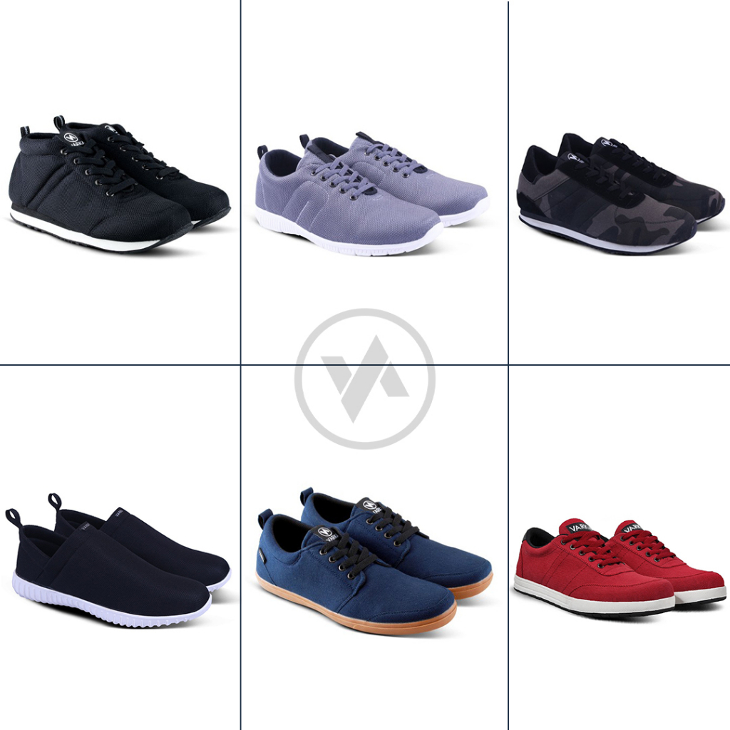 Sepatu Random Pria Brand Varka Sepatu Sneakers Trendi Berkualitas