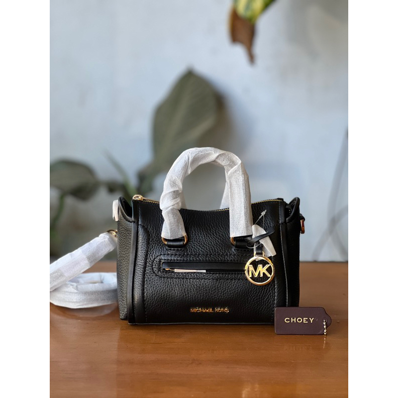 MK Carine xs Satchel Crossbody Black