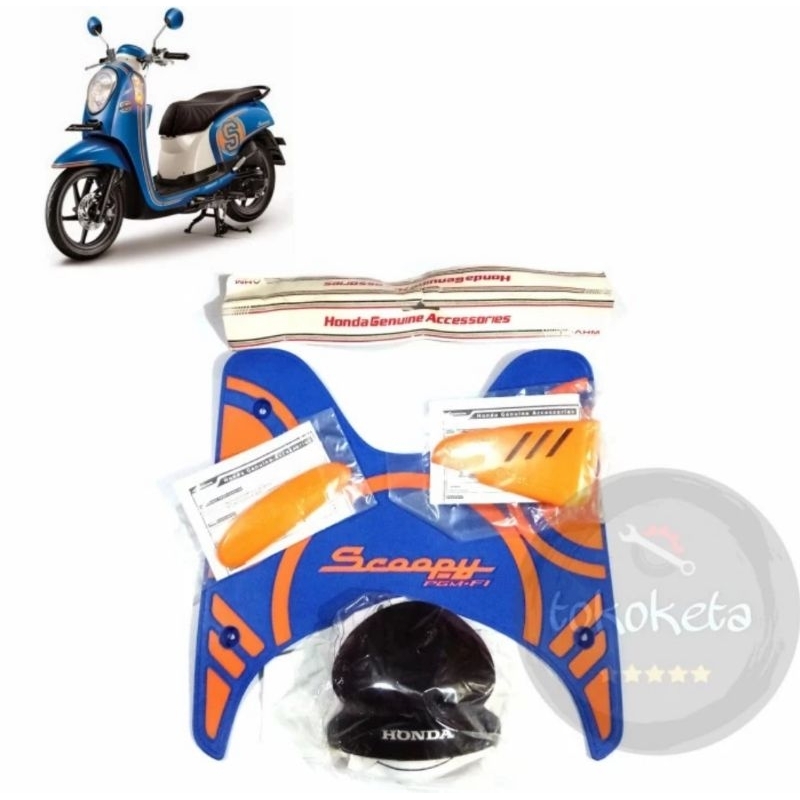 Aksesoris Scoopy Ori Original Karpet Scoopy Ori Original 2013 2014 2015