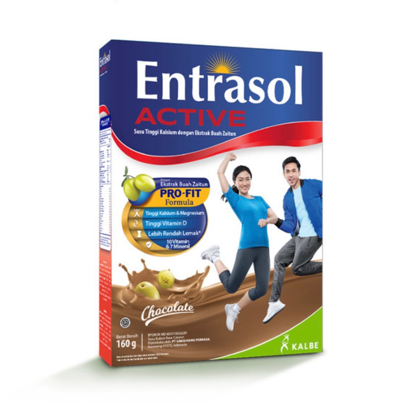 

Entrasol Active (150g) (2 Varian Rasa)