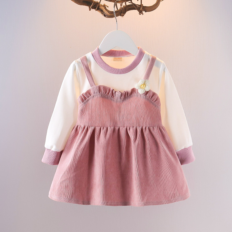 Dress Lengan Panjang Winter Autumn Party Baju Pesta Baby Import Bayi Usia 0-12 Bulan Impor Lillegifts