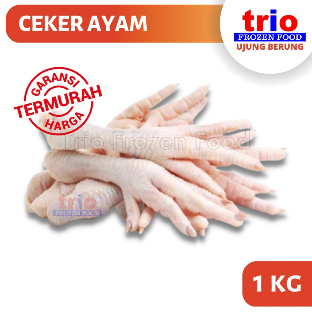 

Ceker Ayam Frozen 1 kg Murah