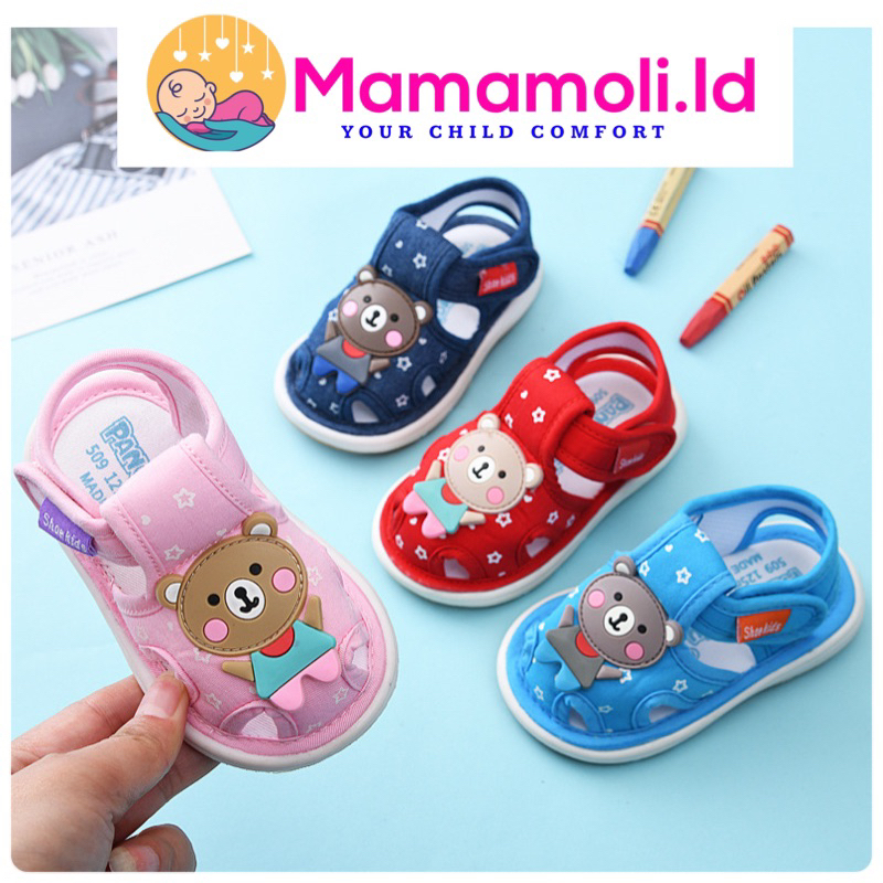 Sepatu Sandal Anak Baby Bayi Prewalker Bunyi cit cit cit / Sepatu Anak Bayi BIsa Bunyi Suara cit cit cit / Toddler Prewalker Shoes for girls And Boy Sound / Sepatu Sandal Belajar Jalan Anak Anti Slip Tidak Licin Ringan/ Sepatu Bayi Laki LAki Perempuan