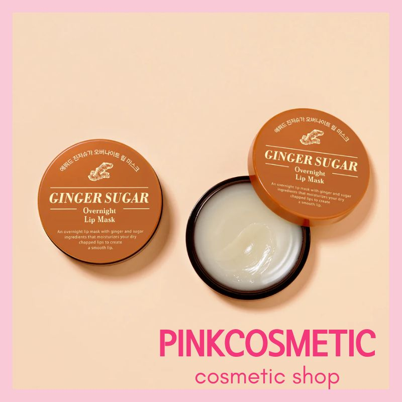 Etude House Ginger Sugar Essential Lip Balm 15ml | Lip Balm Stick 3.7g | Lip Mask 15g