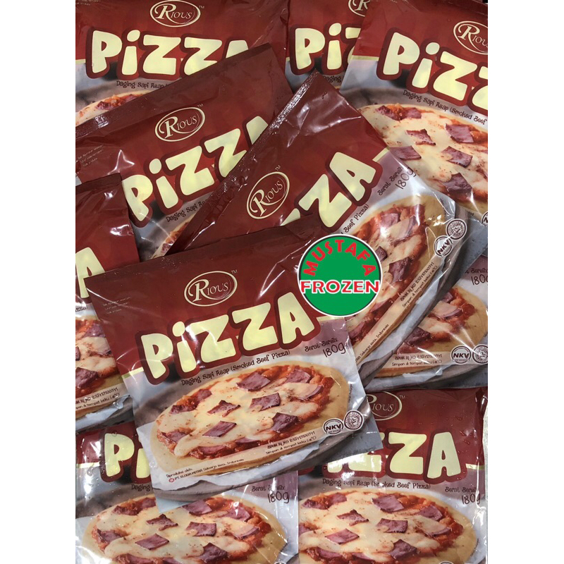 

Rious Pizza Smoked Beef 180gr