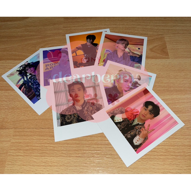 Pola Event Favorite / Sticker NCT 127 / MD GITD (Glow in the Dark) - Mark / Jaehyun / Johnny / Haech