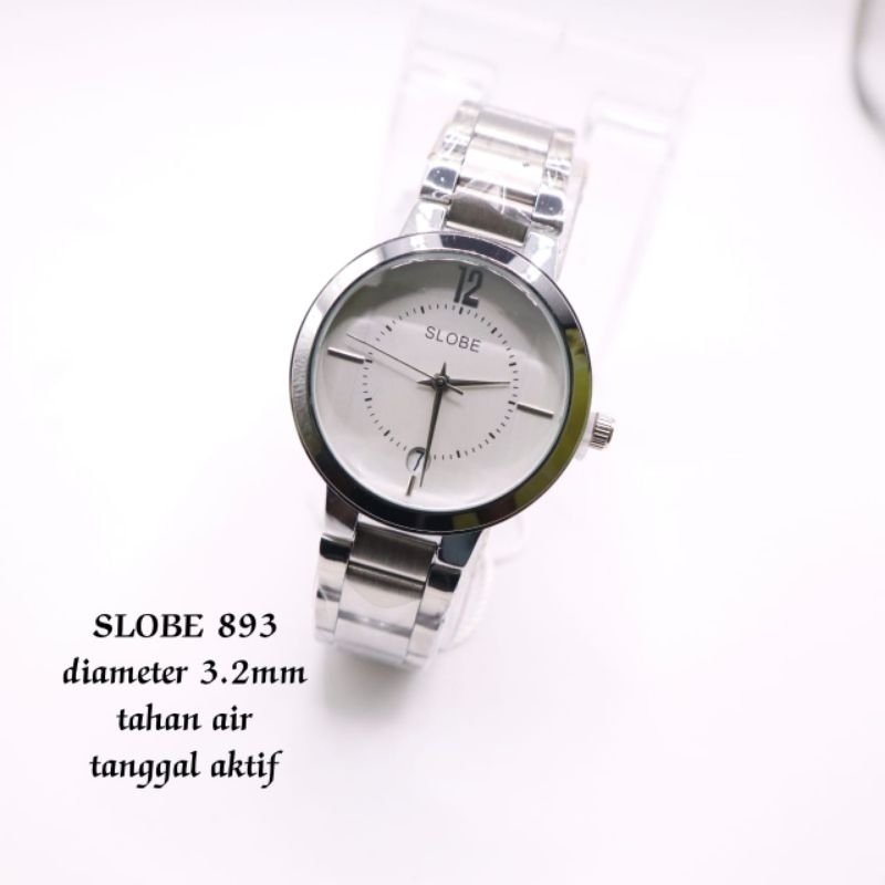 Jam Tangan Wanita Original SLOBE893 / Jam Tangan Cewek Anti air /jam Tangan perempuan stainlesi/ Garansi