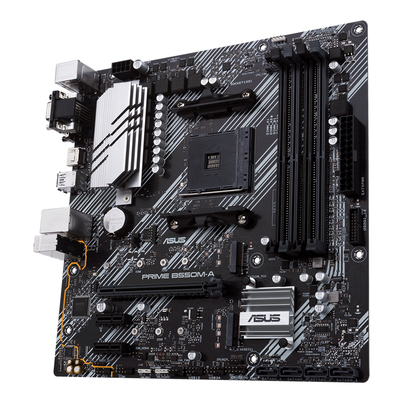 ASUS PRIME B550M-A | MOTHER BOARD AMD B550 AM4 DDR4 mATX