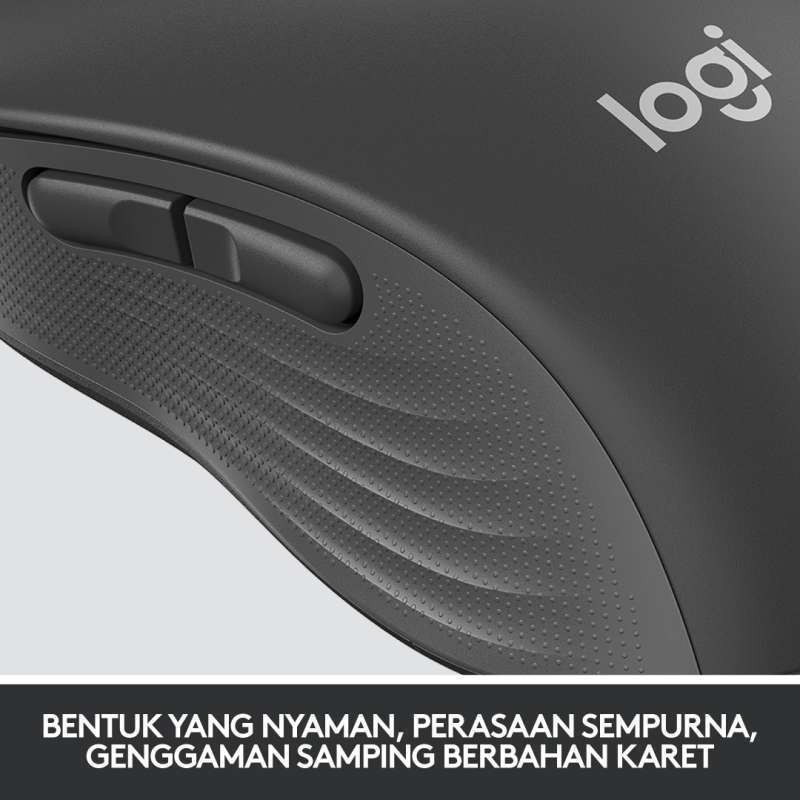 Logitech Signature M650 Mouse Wireless Bluetooth Silent -Garansi Resmi