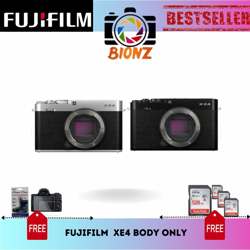 FUJIFILM X-E4 BODY ONLY / FUJIFILM XE4 BODY ONLY