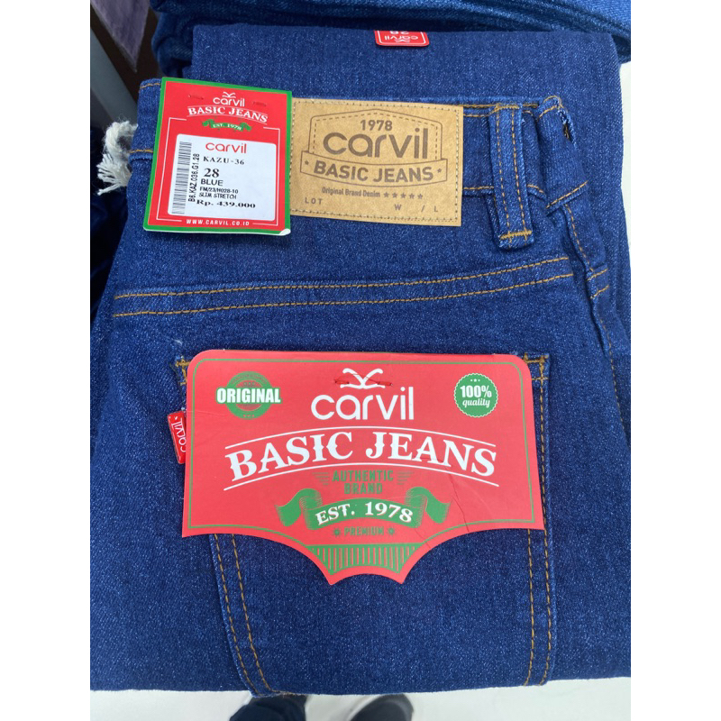 celana JEANS pria Carvil