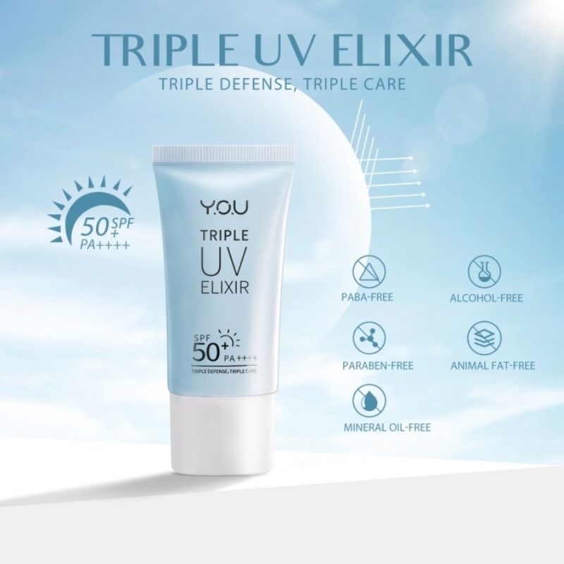 YOU TONE UP UV ELIXIR SPF 50+ PA++++ 40ml | TRIPLE UV ELIXIR