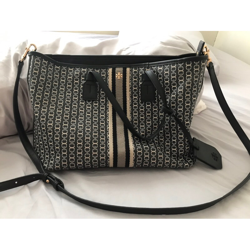 Tory burch gemini black