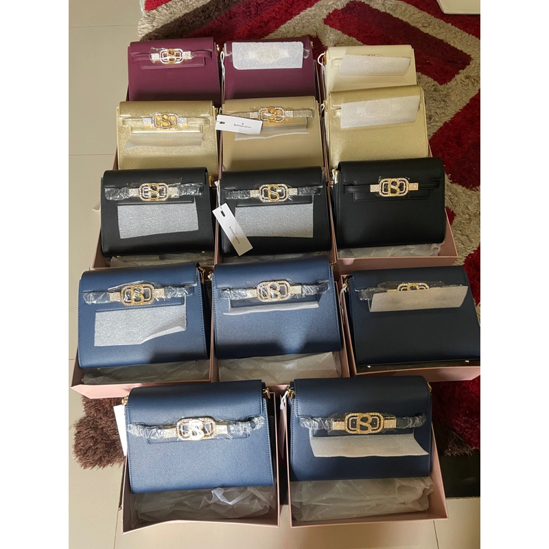 Sarah bag buttonscarves black