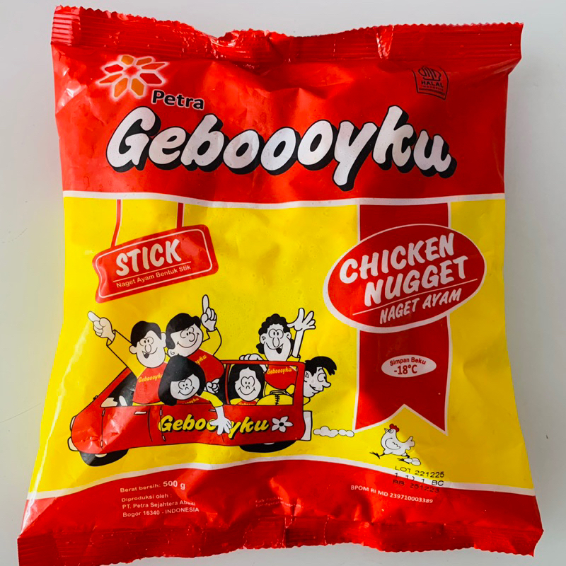 

nugget naget stick 500gr