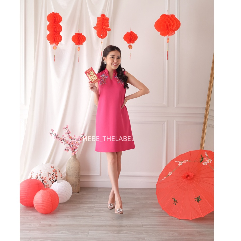 Louisa Cheongsam Chinese New Year Dress Wanita