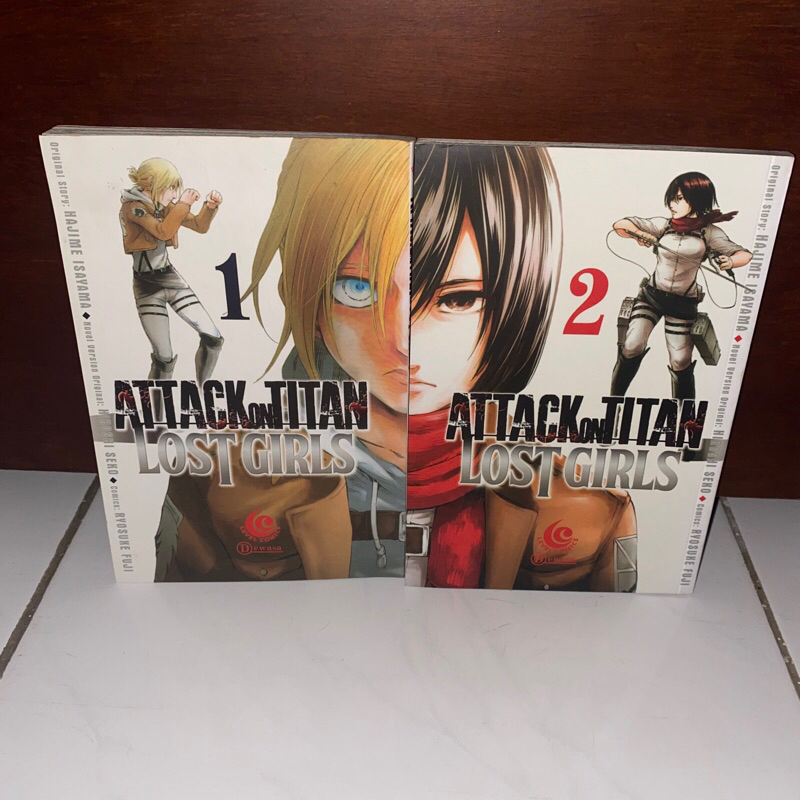 Komik Attack on Titan Lost Girl Volume 1 & 2