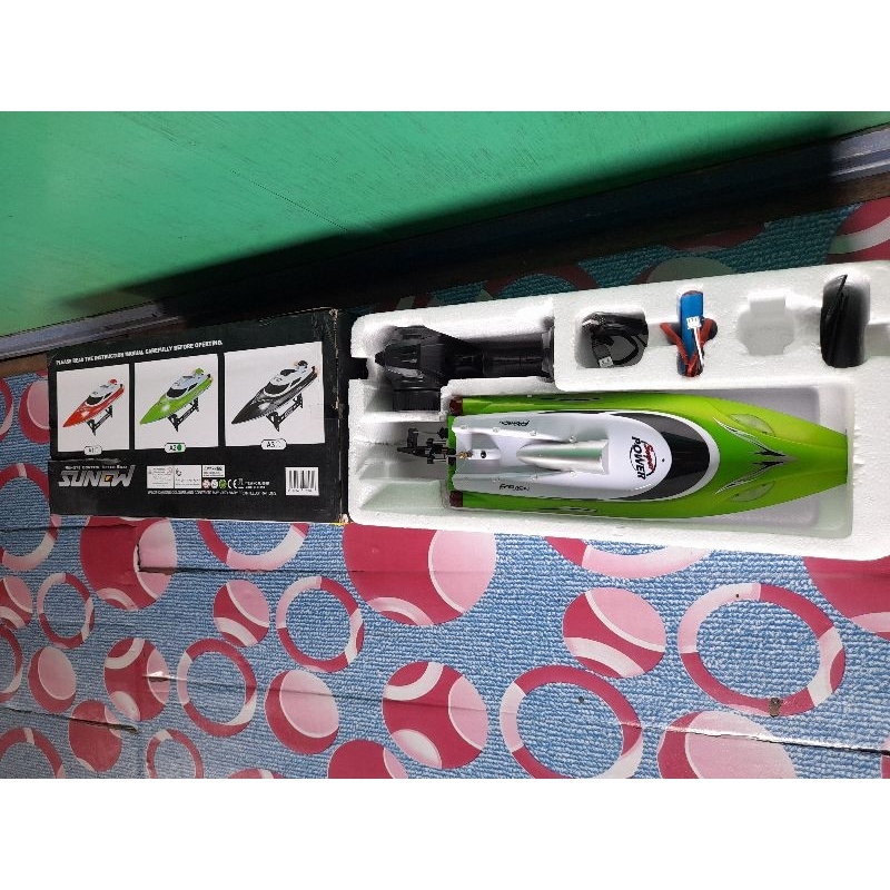 Rc boat bekas normal