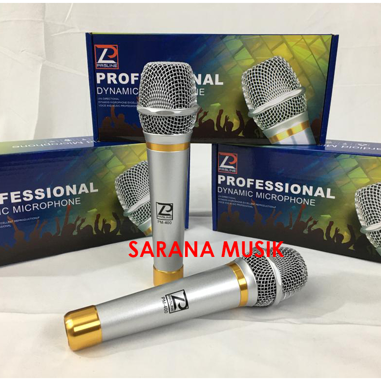 Mic Kabel Pasline PM-400 Pasline PM400 Pasline PM 400 Microphone Cable Original