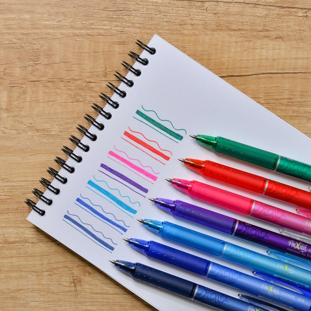 Pilot Frixion Ball Clicker Gel Pen - 0.5mm &amp; 0.7 mm