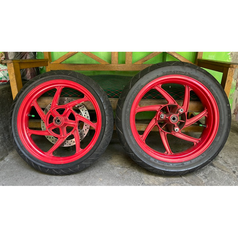 velg chemco R25 + Ban irc Ori R25