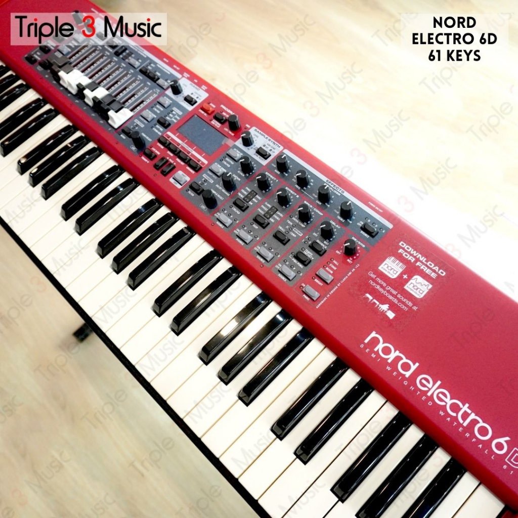 NORD ELECTRO 6D 61 SYNTHESIZER KEYBOARD