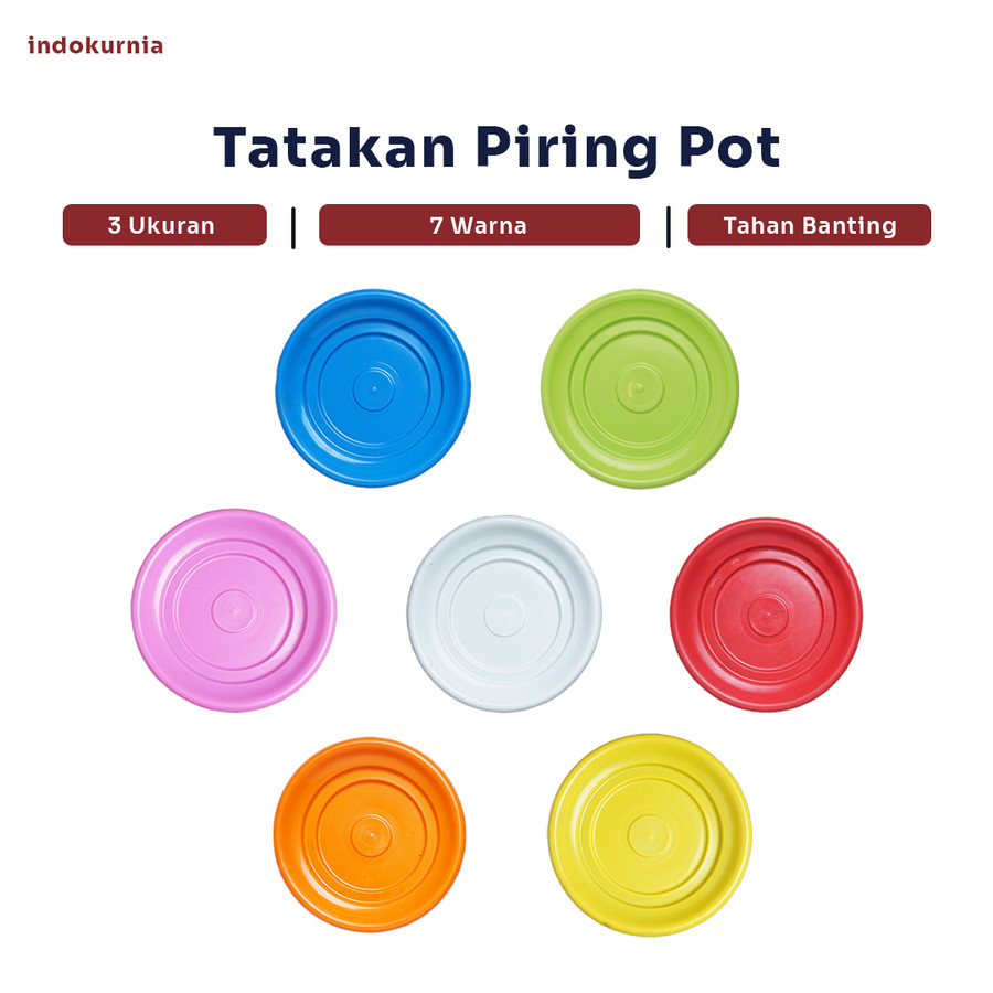 IK - TATAKAN ALAS POT TAWON PIRUS POT TANAMAN 20CM 25CM 30CM TERMURAH