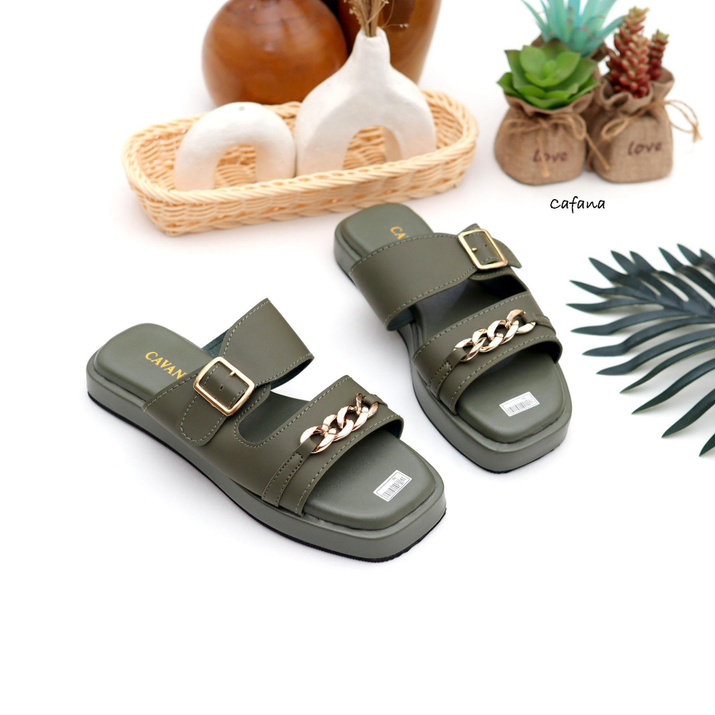 Sandal Wanita Slop Thania SDL139