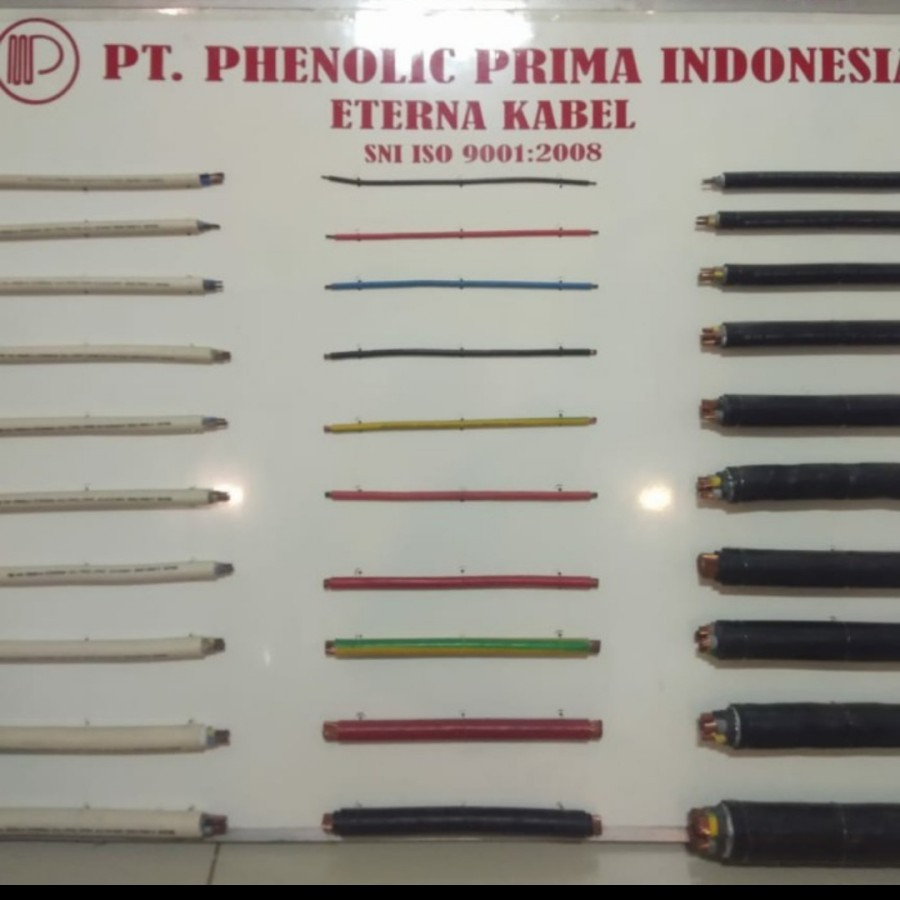 Kabel Besar Eterna NYY 1x70 per meter @1m hitam kawat