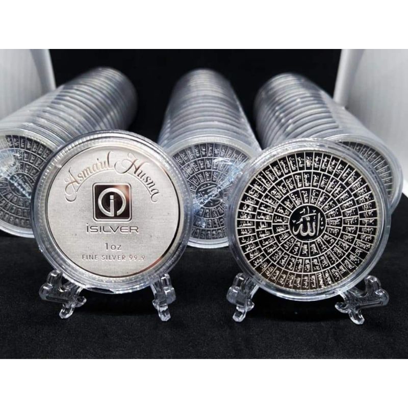 perak 1 oz asmaul husna i silver, not antam wakala