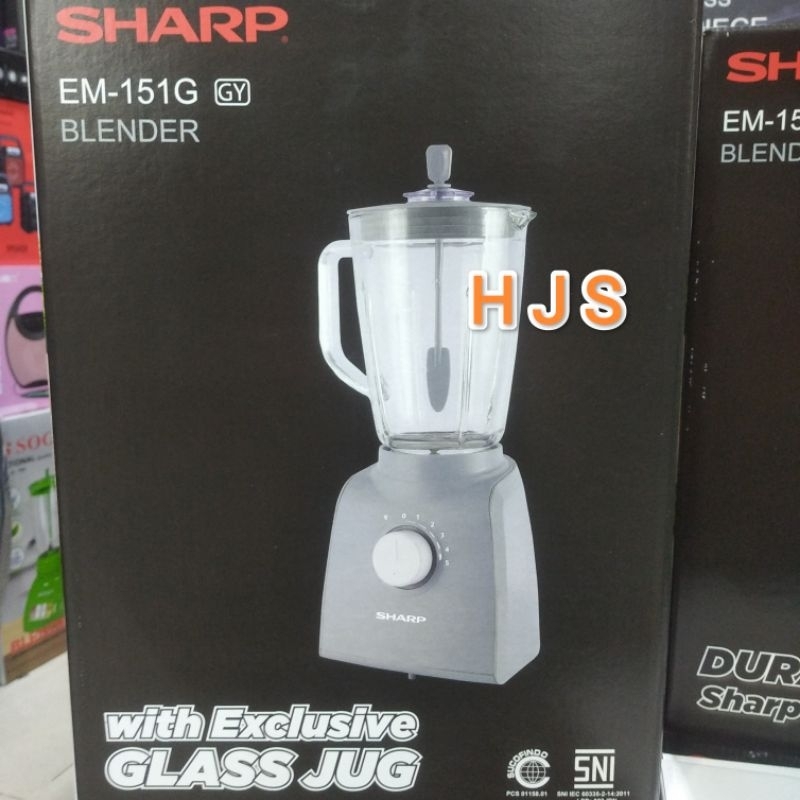 Blender SHARP EM-151G-GY/pelumat/ sharp/EM-151/kaca