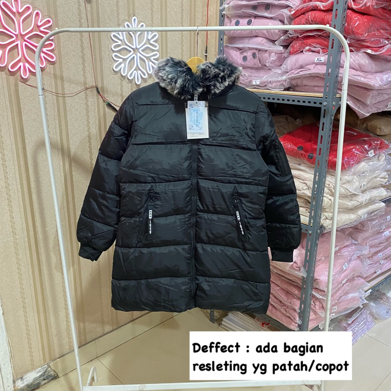 [SALE] deffect Coat fifi jaket winter wanita