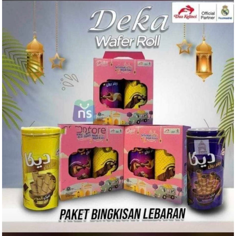 paket deka 1 dus isi 2 kaleng Astor paket Lebaran dua kelinci astor lebaran bingkisan