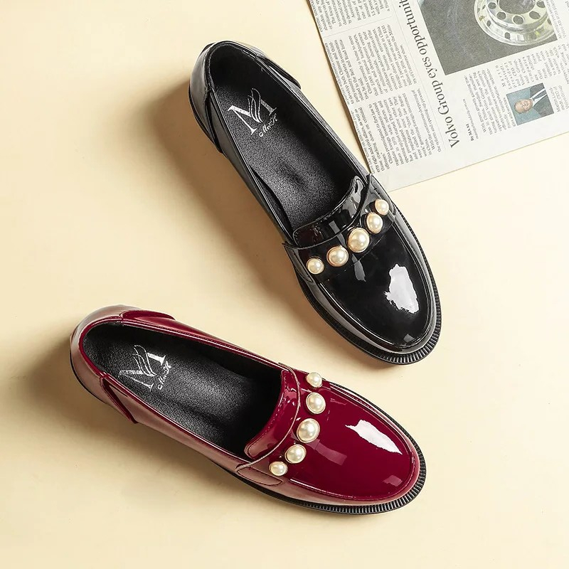 Sepatu Loafers Docmart Style Mutiara Premium series 0677