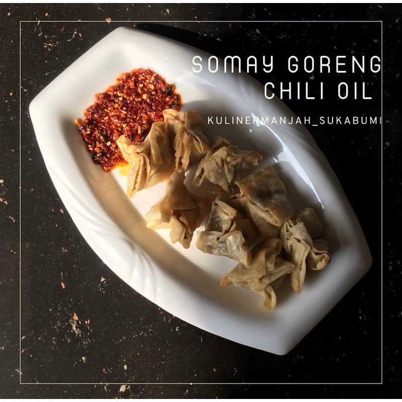 

somay goreng chili oil