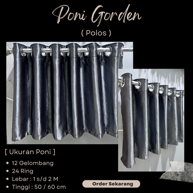 GORDENG PONI ATAS PINTU - PONI IMPORT - GORDENG PONI - GORDENG PONI POLOS
