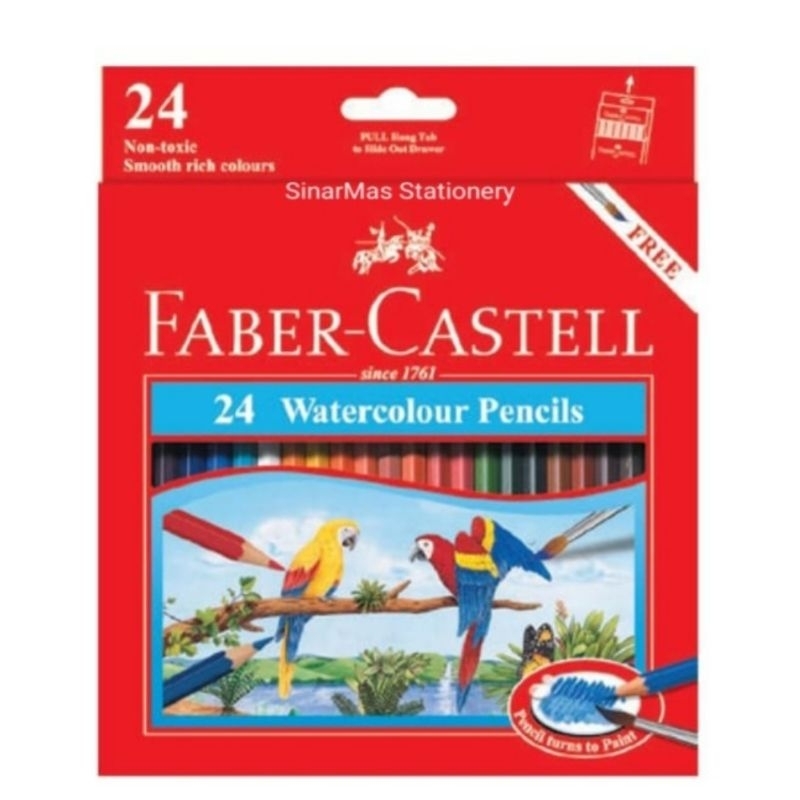 

Pensil Warna Faber Castell 24 Water Colour - Pensil Gambar Faber Castell 24 Warna - Water Colour Pencils Faber Castell 24