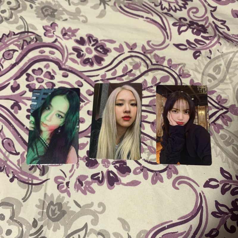 blackpink photocard unofficial