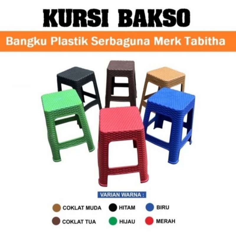 Kursi Baso plastik Tabitha