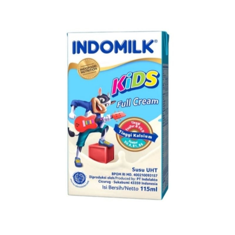 

° Indomilk UHT Kids Full Cream 115 ml