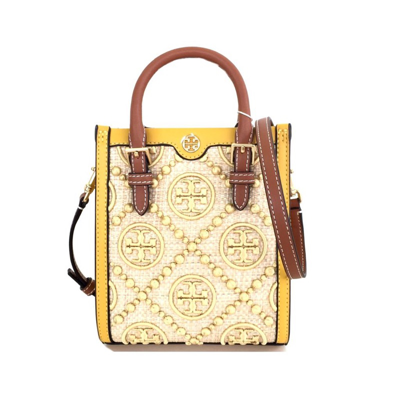 tb t monogram tote mini