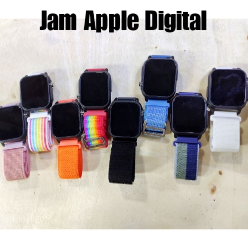 JAM TANGAN DIGITAL PERSEGI