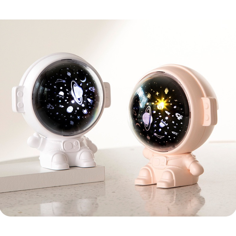 Lampu musik projection astronaut LB038 night light proyeksi