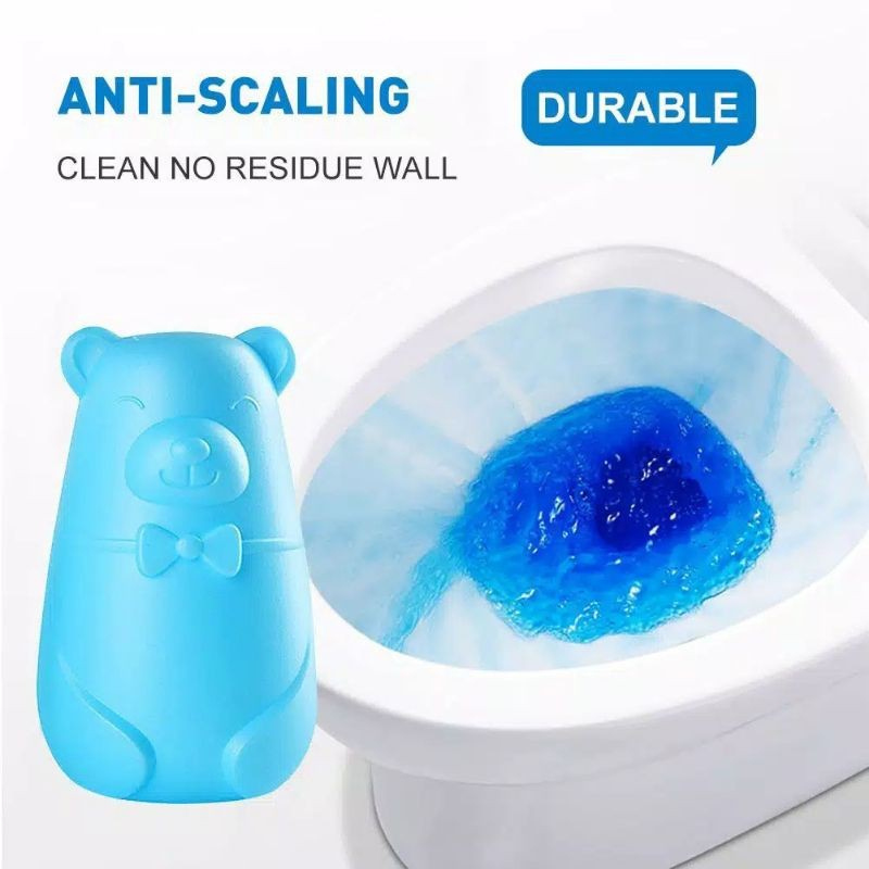 LT- BEAR TOILET cleaner wc karbol biru pembersih toilet cleaner Blue Bear