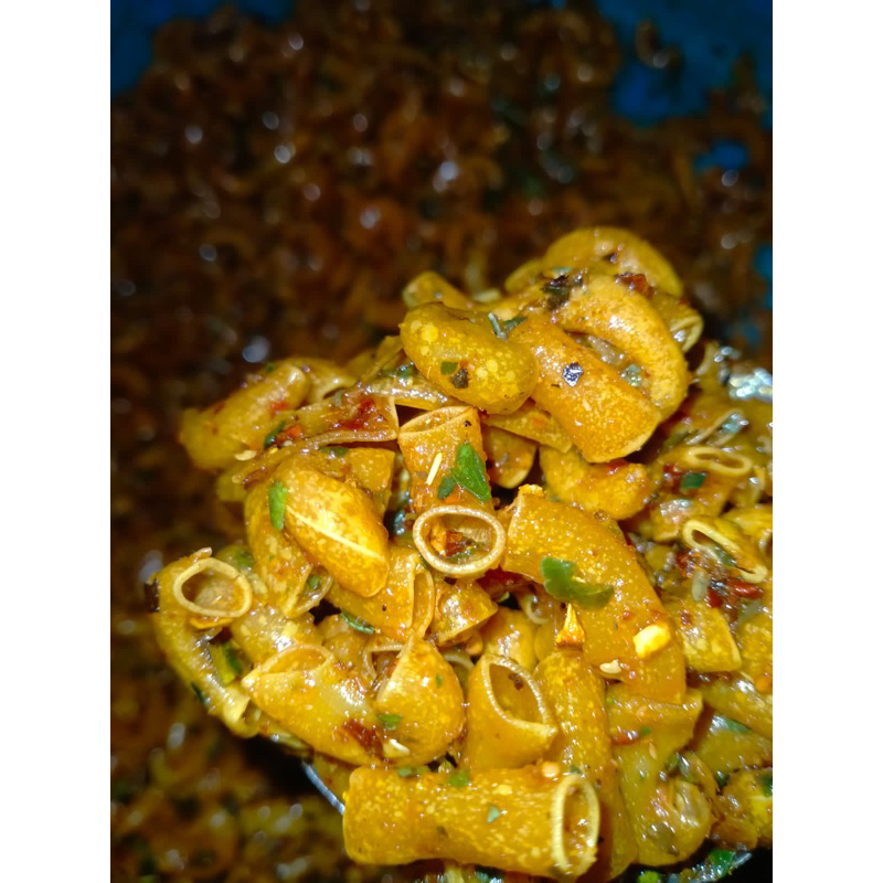 

Makroni Bantet Pedas & Original Daun Jeruk